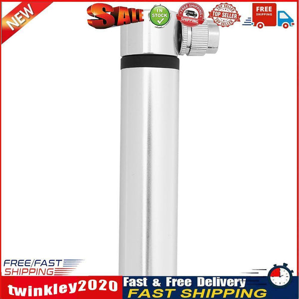 Aluminum Alloy Mini Bike Pump Hand Air Pump MTB AV/FV Ball Tire Inflator Newly