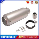 Universal Stainless Steel 89mm Motorcycle Exhaust Pipe Muffler Tools (Silve