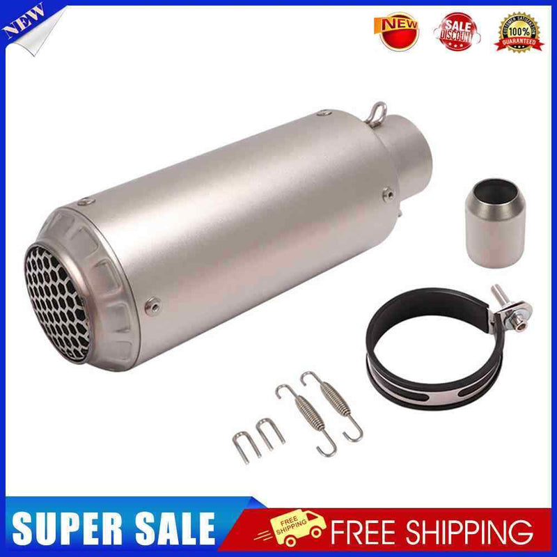 Universal Stainless Steel 89mm Motorcycle Exhaust Pipe Muffler Tools (Silve