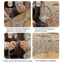 Detachable Outdoor Camping Fire Pit Wood Stoves Bonfire Stove Campfire Pit