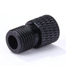 MTB Bike Valve Converter Bicycle Presta to Schrader Valve Adapter (Black) Newly