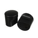Public Toilet Bathroom Round Shape Black Handle Partition Handle Plastic Knob