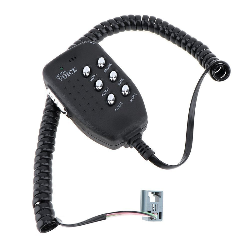 Emergency Sound Amplifier 12V 100W 6 Sounds Speaker for Car Boat Van Truck