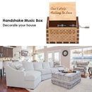 Can'T Help Falling In Love Wooden Carving Music Box Romantic Birthday Gifts UK