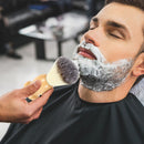 Durable Beard Shaving Brush Wooden Handle Fast Drying Mustache Cleaning Comb