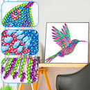 5D DIY Partial Drill Special Shape Bird Rhinestone Diamond Drawing for Home
