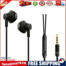 Sports Headphone Universal Phone Metal Headphones Ear Style(Black)