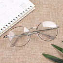 Oversized Vision Care Eyeglasses Frame Optical Glasses Spectacles Round Glasses