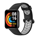 Smartwatch Band Strap for Redmi Watch 2/Lite Adjustable Belt (Black Gray) Newly