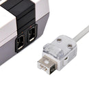6.5FT Extension Cable Cord for Nintendo NES Mini Classic Wii Controller Newly