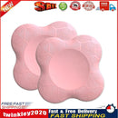 Yoga Knee Pad Elbows Hands Wrist Cushion for Plank Fitness (Pink 2pcs) Newly