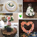 DIY Silk Roses Leaf Gift Weddings Decoratives Flowers Wreath Artificial Leaves