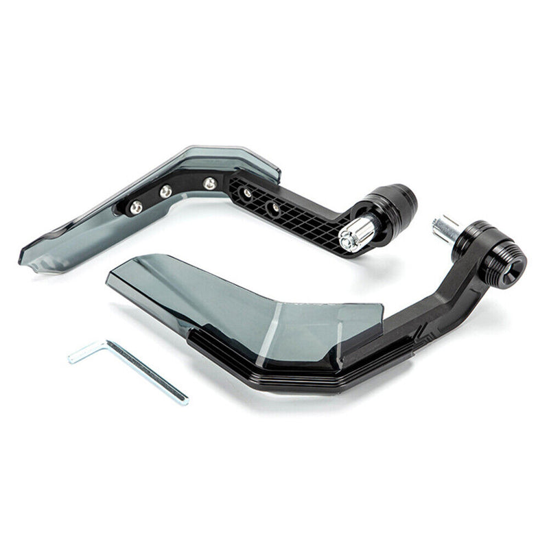 2pcs Motorcycle Hand Guard Protector Motor Windshield Handguard (Black) Newly