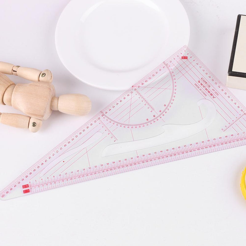 akaddy DIY Costume Sewing Tools Patchwork Ruler Stationery Multifunctional Han
