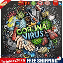 DIY Diamond Abstract Word Full Round Drill Mosaic Art Picture of Rhinestone