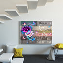 5D Diamond Painting DIY Flower Letter Full Round Drill Mosaic Art Picture Wall