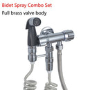 Wash Toilet Seat Hand-held Shower Head Bidet Sprayer Bathroom Accessories Newly
