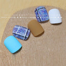 Art Decoration Sand Pigment Knit Weave Design Woolen Nails Powder Glitter Dust