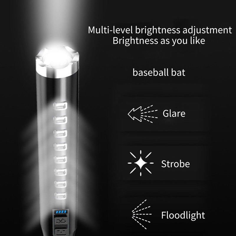 Defense Flashlight - Waterproof COB LED Torch for Outdoor Camping Survival