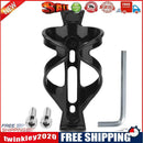 Mountain Bike Kettle Cage MTB Water Bottle Holder with Screw Wrench (Black)