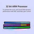 USB 5V Sound Control Colorful Light RGB 32 LED Pickup Lamp Bar (White) Newly