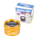 30x40 HD Magnifying Glass Optical Lens Jewelry Appraisal Magnifier (Black)