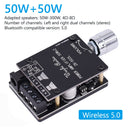 ZK-502L Dual Channel Digital Power Amplifier Board Wireless BT5.0 Stereo Amp