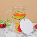 Plastic Heat-Resistant Glass Cup Infuser Lid Coffee Tea Mug Filter Cup Cover