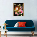 5D Diamond Painting Lantern Flower Full Square Drill Rhinestone DIY Wall Art