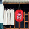 #A Solar Lanterns Chinese Japanese Print Hanging Lamp Outdoor Garden Party Light