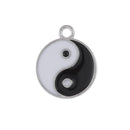 Making Gift Tai Chi Charms Yin Yang Pendant Jewelry Accessories White Black