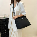 Casual Crossbody Bags Oxford Cloth Shoulder Handbags Solid Travel Shopping Purse