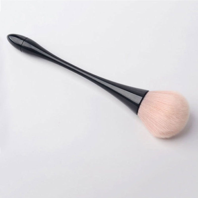 Woman Basic Profile Makeup Tools Pressed Powder Plastic Makeup Brush Nylon Wool