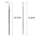 Dual-ended Cuticle Pusher Stick Rod Set Nail Gel Cleaner Nail Polish Remover