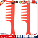 2pcs Width Tooth Combs Hair Care Hairdressing Styling Hairbrush Barber Tool