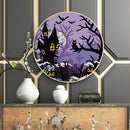 Partial Embroidery Kits Halloween Castle 11CT Stamped Needlework Home Decoration