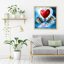 DIY Diamond Painting Kit Love Dolphin Full Round Drill Picture Handicrafts Newly