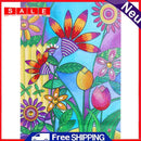 Part Drill Special Shaped Diamond Painting 5D Colorful Flowers DIY Ornaments Kit