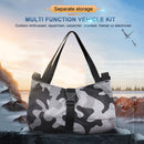 Roll Up Tool Storage Bag Outdoor Oxford Carrier Pouch (Camouflage Grey) Newly