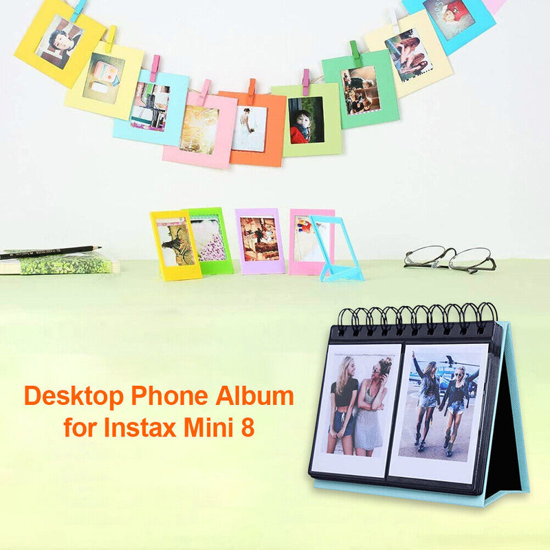 68 Pockets Desktop Photo Album for Instax Mini 8 9 90 70 25 3-inch Film