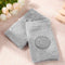 1 Pair Antiskid Baby Kneepad Protector Soft Crawling Leg Warmers(Light Grey