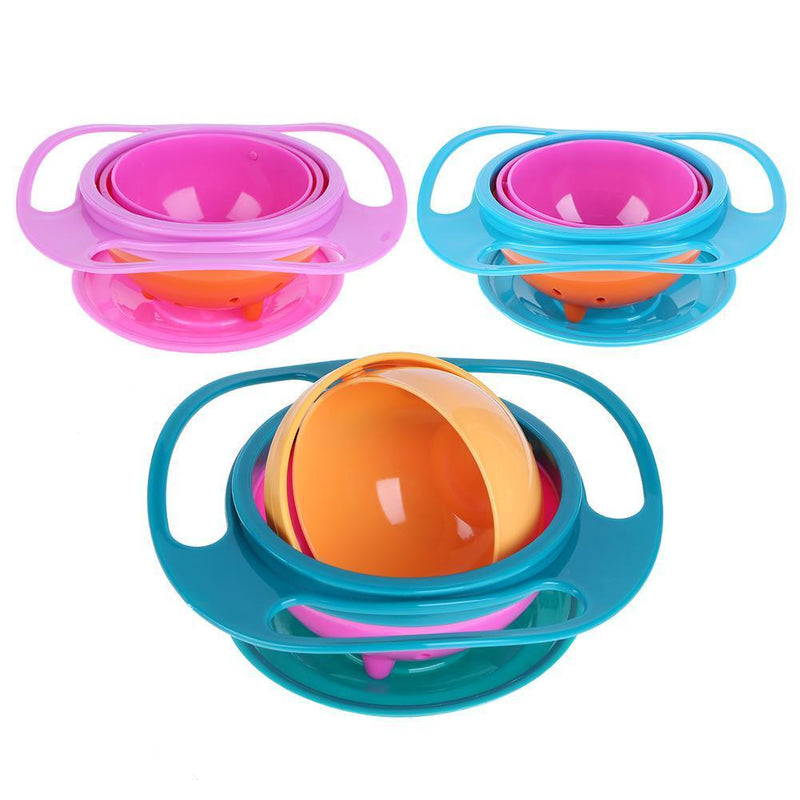 6pcs Silicone Baby Feeding Anti Slip Plates for Food Soft Kids Tableware (B