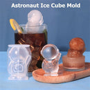 Cake Chocolate Making Reusable Astronaut Silicone Mould Ice Cube Mold Ice Maker