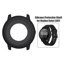Silicone Case Cover for Xioami Haylou Solar LS05 Protector Shell (Black) Newly