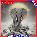 5D Diamond Painting Square Diamond Animal Elephant