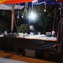 Waterproof Solar Powered + USB Rechargeable 300lm LED Camping Tent Lanterns Bulb