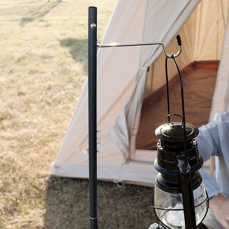 Outdoor Camping Lamp Bracket Portable Storage Hanging Hook Light Holder Stand