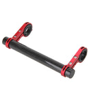 Double Mountain Bike Handlebar Extender Watch Bracket Holder (Red) Newly
