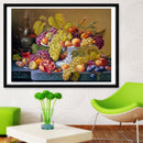 Muyunnet 5D DIY Full Drill Diamond Painting Fruit Plate? Cross Stitch Embroidery Set
