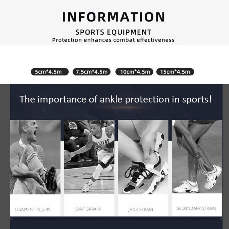 Sprain Treatment Elastic Bandage Roll Wound Dressing Sports First Aid Banda